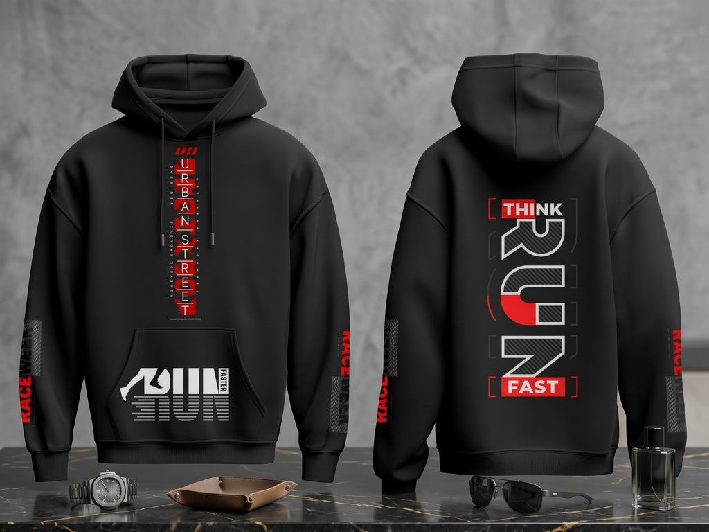 RUN Premium Graphic Hoodie