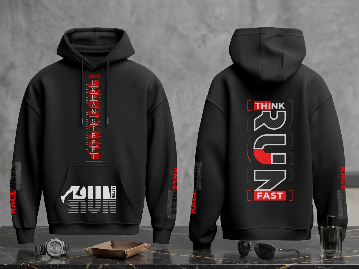 RUN Premium Graphic Hoodie