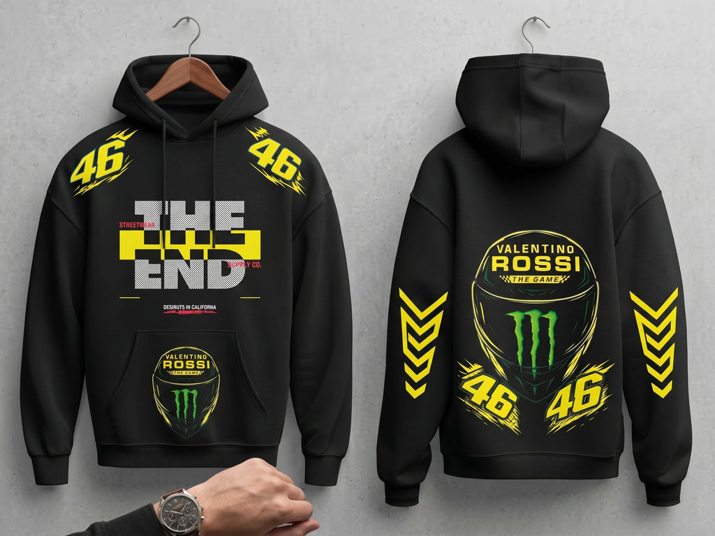 THE END Premium Graphic Hoodie