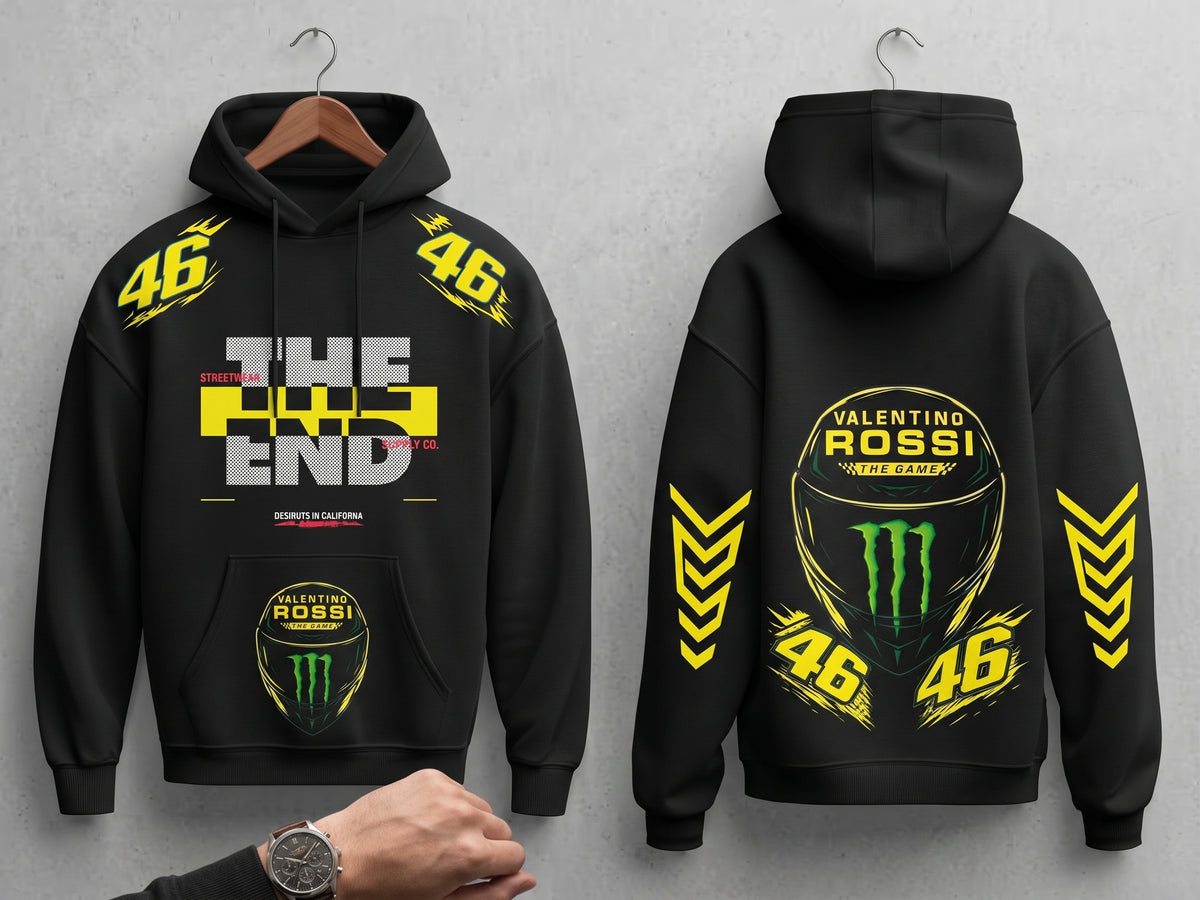 THE END Premium Graphic Hoodie