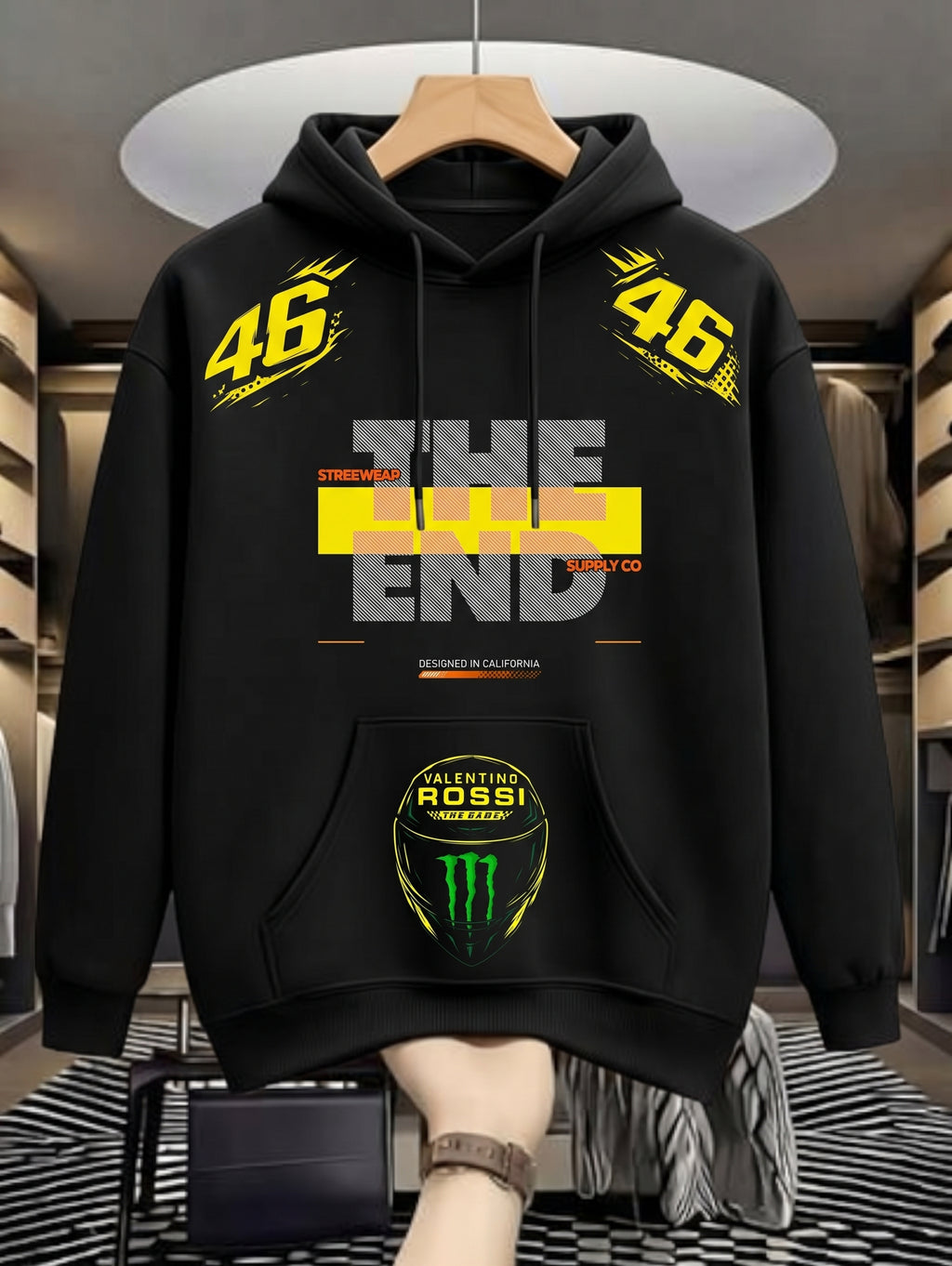 THE END Premium Graphic Hoodie