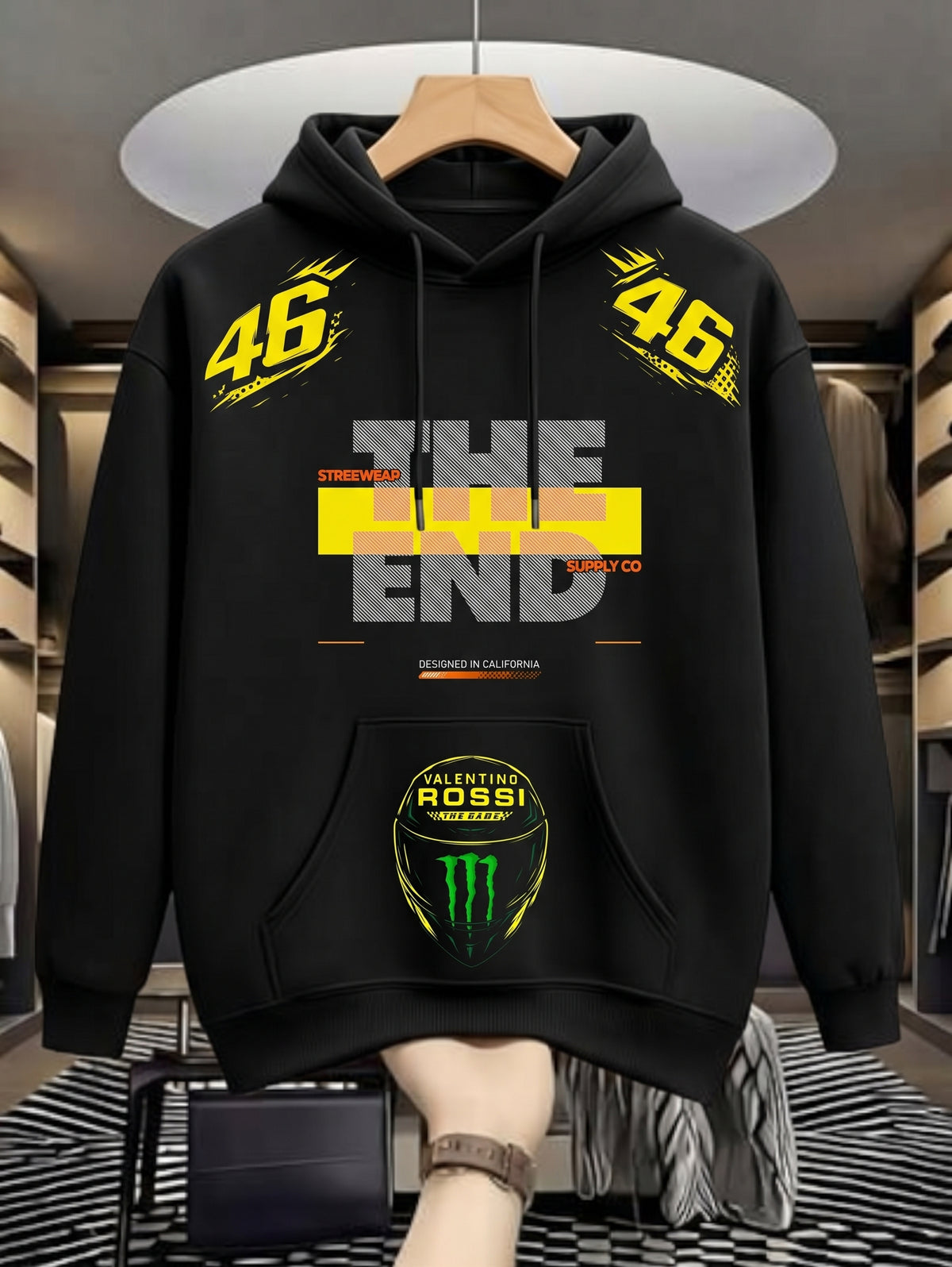 THE END Premium Graphic Hoodie