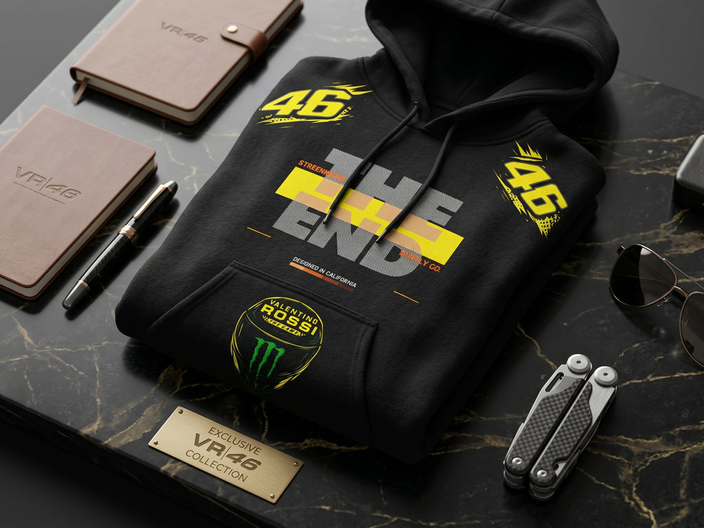 THE END Premium Graphic Hoodie