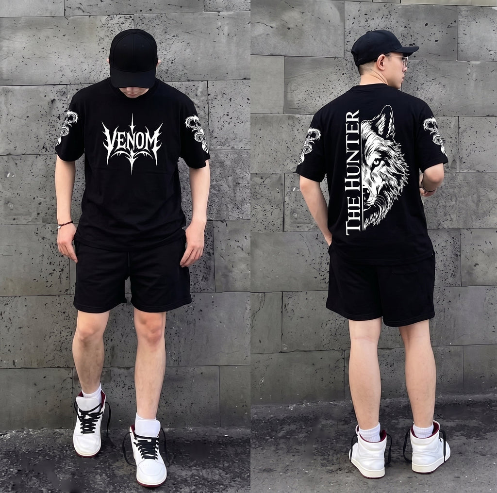 Venom Street Graphic Oversized T-Shirt Men's