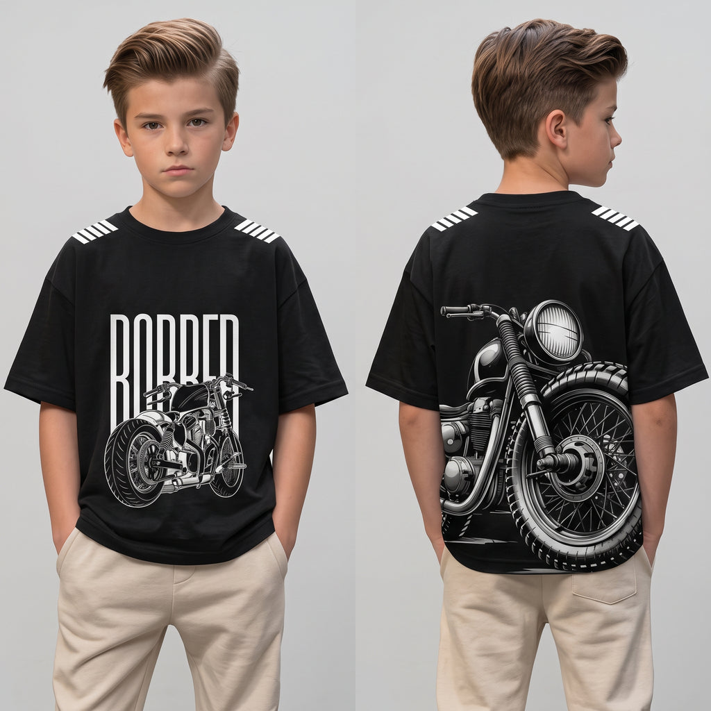 Harley Davidson Graphic Oversized T-Shirt