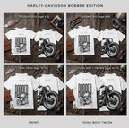 Harley Davidson Graphic Oversized T-Shirt