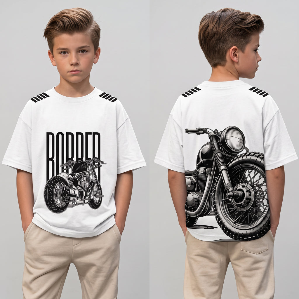 Harley Davidson Graphic Oversized T-Shirt