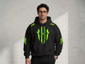 Black Neon Green Premium Graphic Hoodie