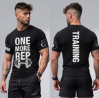 GYM Graphic Fitted T-Shirt Men's