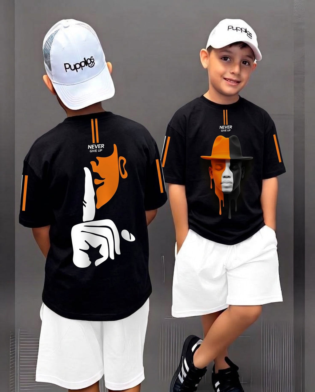 Kid`s Graphic Oversized T-Shirt
