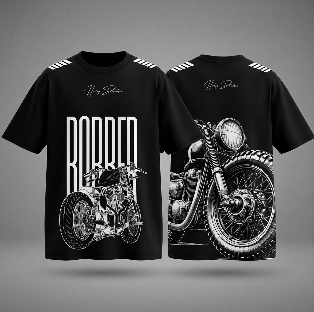 Harley Davidson Graphic Oversized T-Shirt for Men in Pakistan – Tee Ghar