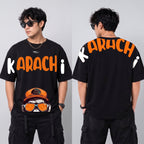 KARACHI Graphic Oversized T-Shirt Men's