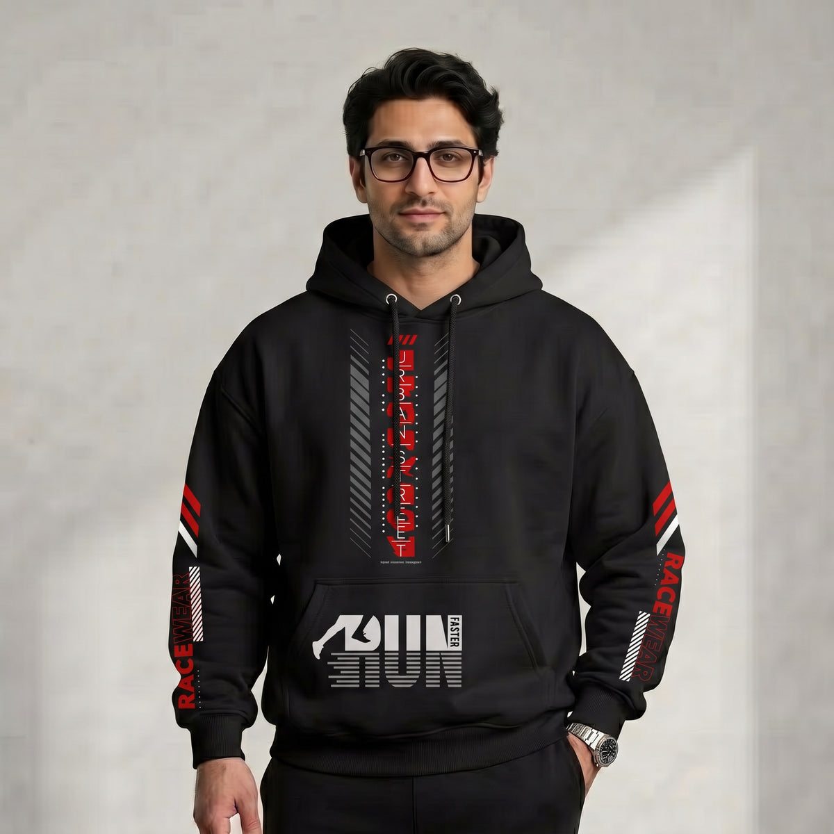 RUN Premium Graphic Hoodie