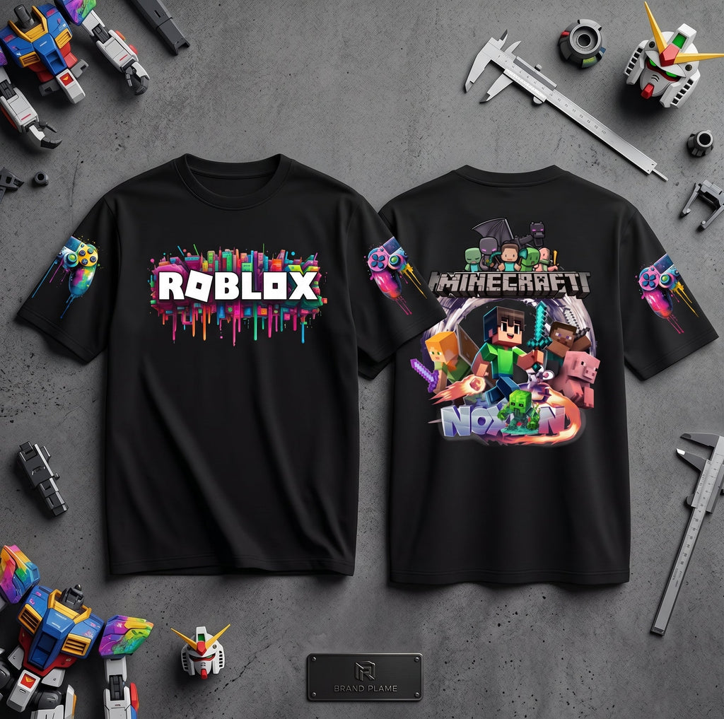 Roblox Graphic Oversized T-Shirt