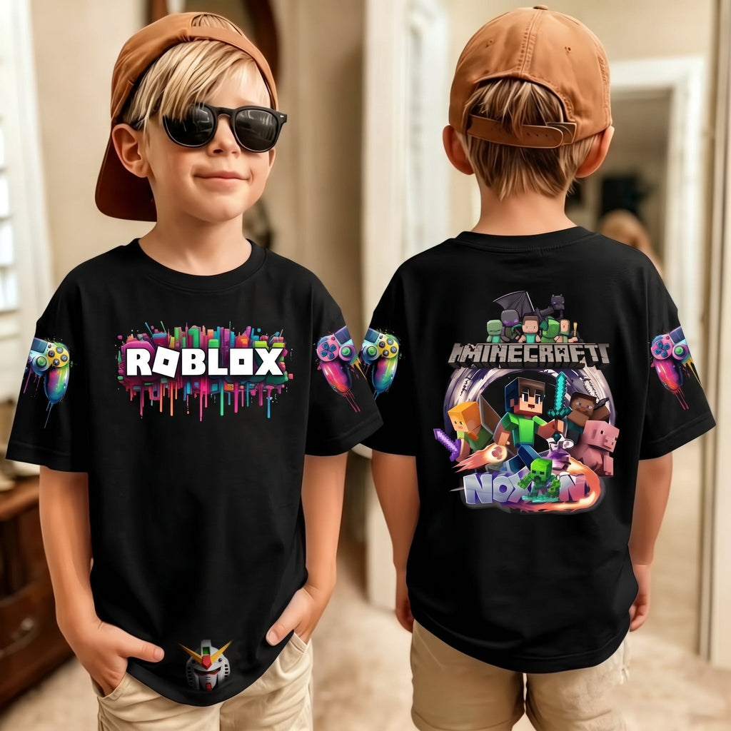 Roblox Graphic Oversized T-Shirt