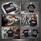 Roblox Graphic Oversized T-Shirt