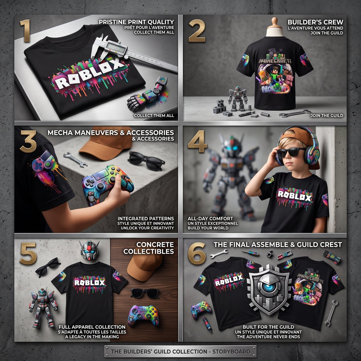 Roblox Graphic Oversized T-Shirt