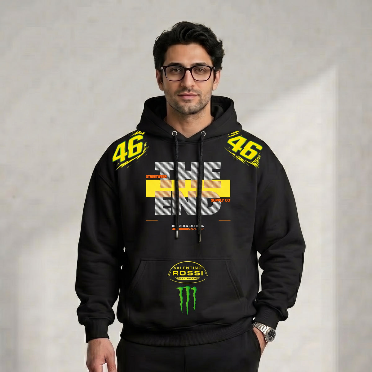 THE END Premium Graphic Hoodie