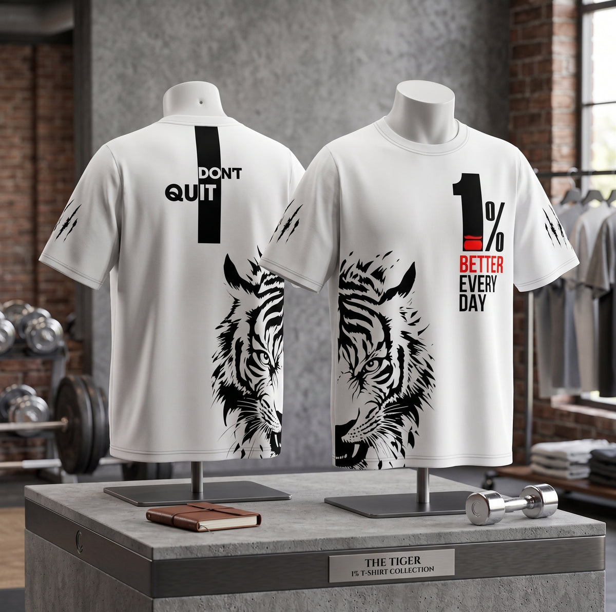 Tiger Graphic Oversized T-Shirt Men's
