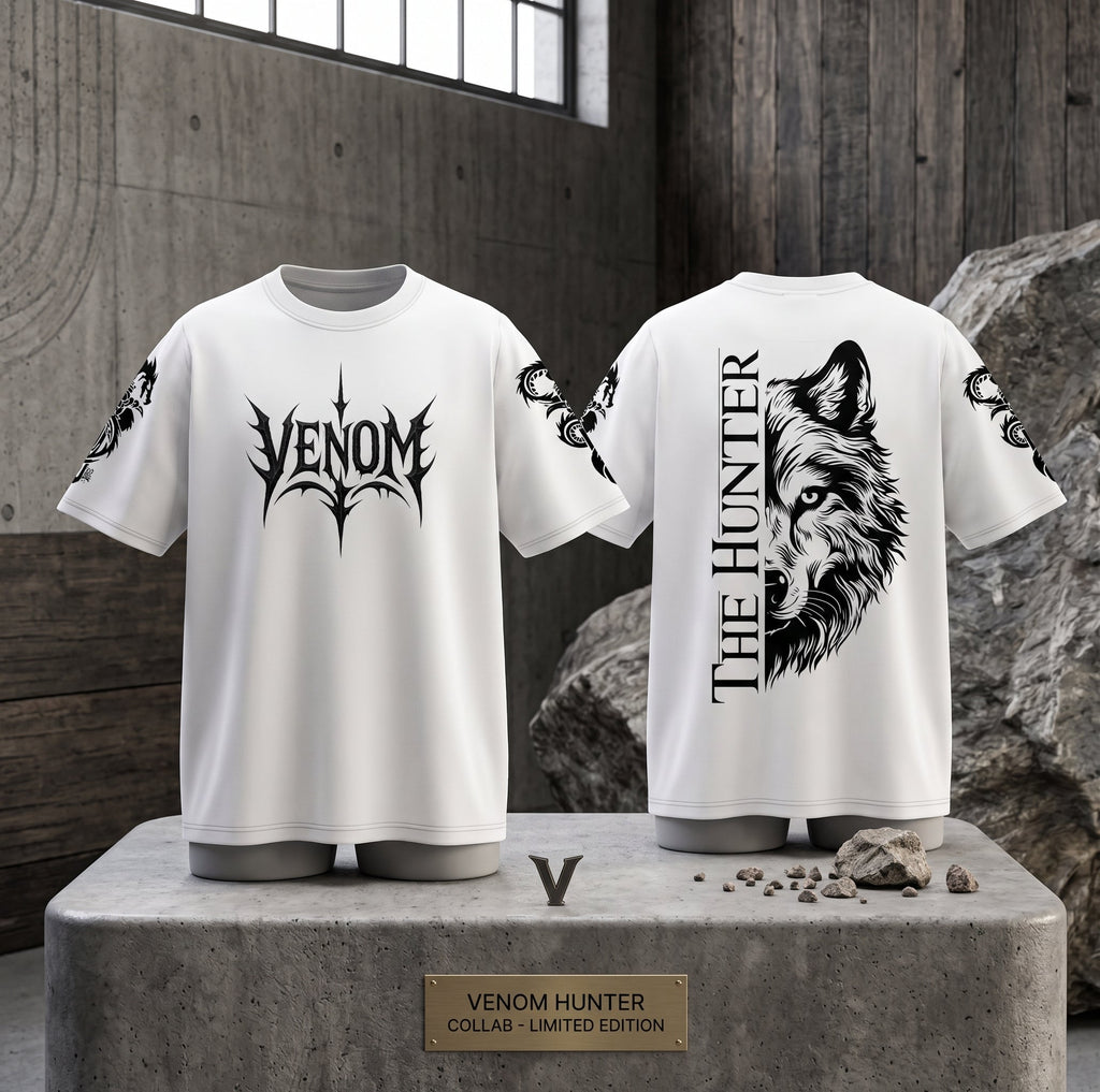 Venom Street Graphic Oversized T-Shirt Men's